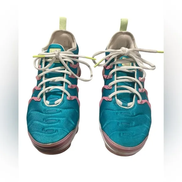 Nike Air VaporMax Plus Teal Pink Sneakers
