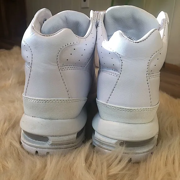 Nike All-Terrain ACG white hiking boots platform sole