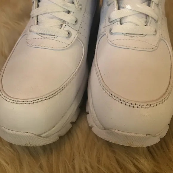 Nike All-Terrain ACG white hiking boots platform sole