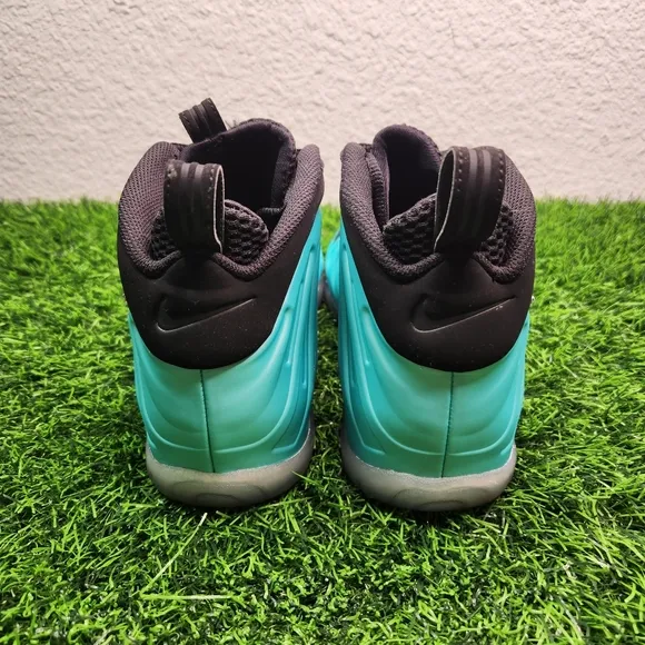 Nike Black and Blue Sneakers with Unique Texture and Chunky Sole