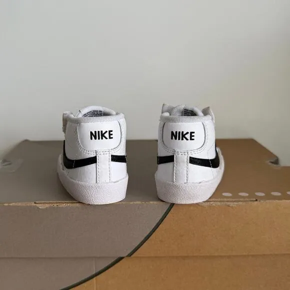 Nike Blazer Mid ‘77 Black/White Toddler Sneakers - SZ 5 C