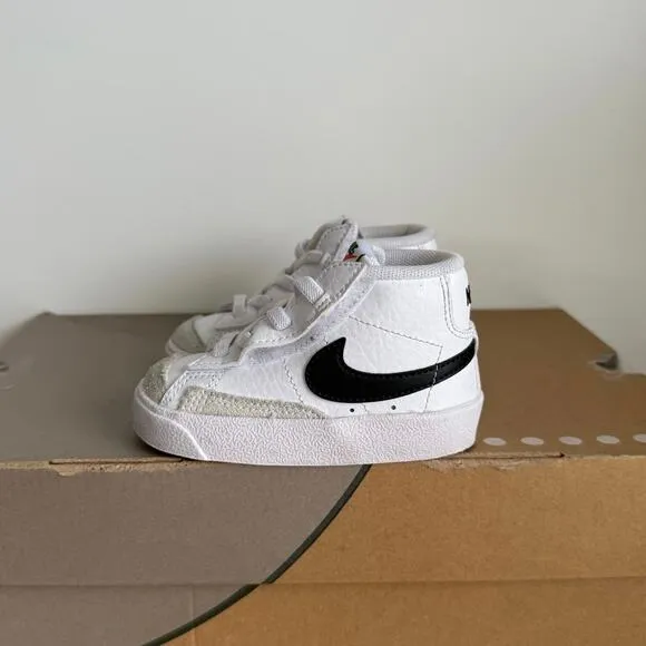 Nike Blazer Mid ‘77 Black/White Toddler Sneakers - SZ 5 C