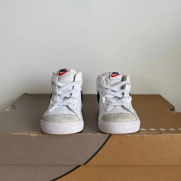 Nike Blazer Mid ‘77 Black/White Toddler Sneakers - SZ 5 C