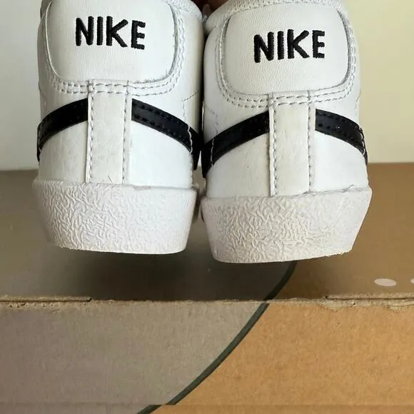 Nike Blazer Mid ‘77 Black/White Toddler Sneakers - SZ 5 C