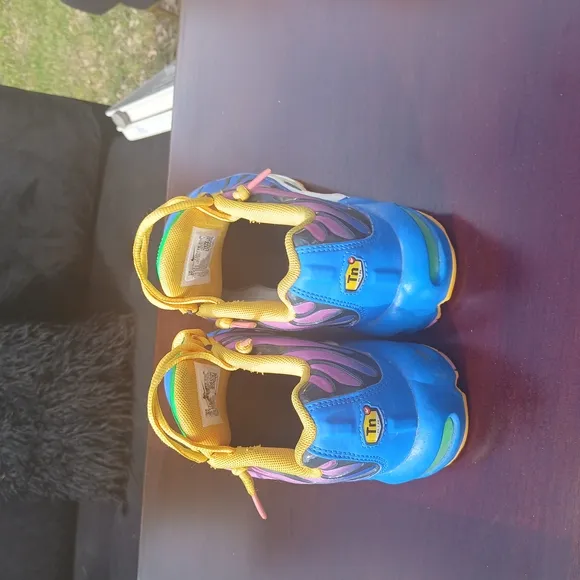 Nike Blue and Purple Performance Sneakers