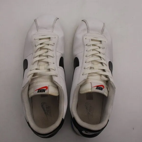 Nike Cortez '23 Men's Size 13 White/Black/Blue Sneakers Lace Up DM4044-100