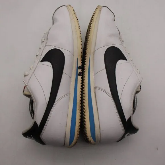Nike Cortez '23 Men's Size 13 White/Black/Blue Sneakers Lace Up DM4044-100