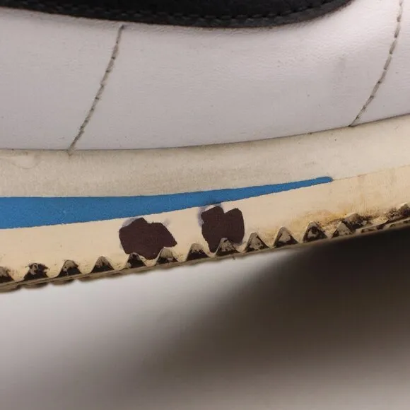 Nike Cortez '23 Men's Size 13 White/Black/Blue Sneakers Lace Up DM4044-100