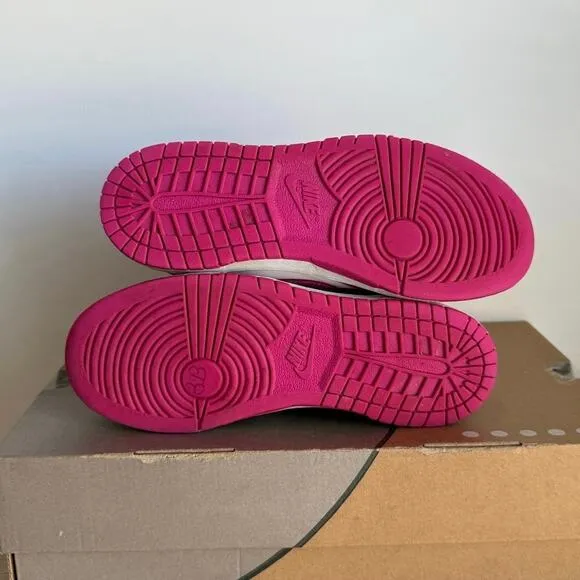 Nike Dunk Low ‘Active Fuchsia/White’ Kids Sneakers - Size 2 Y