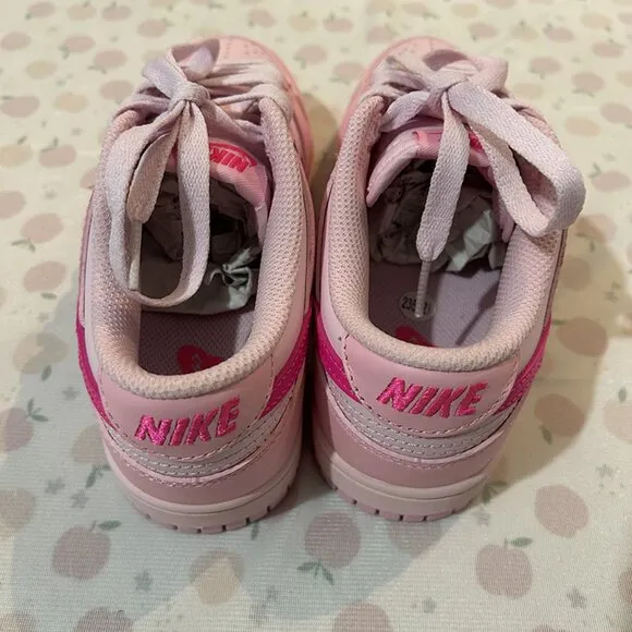 Nike Dunk Low Triple Pink Barbie Sneakers