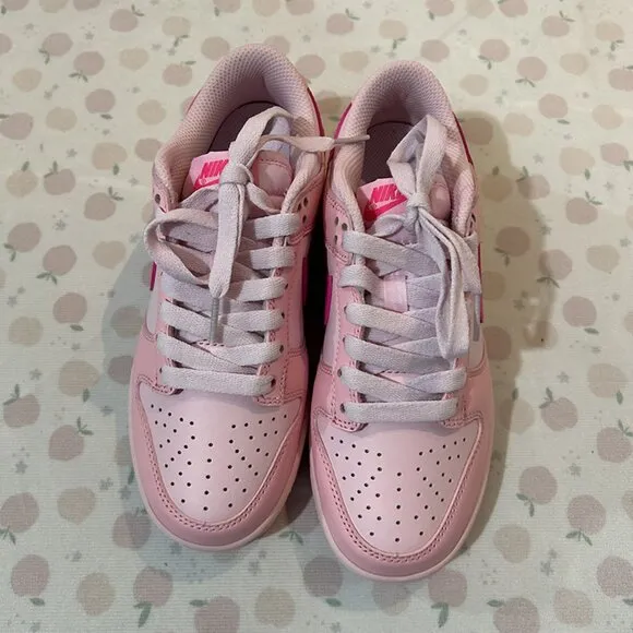 Nike Dunk Low Triple Pink Barbie Sneakers