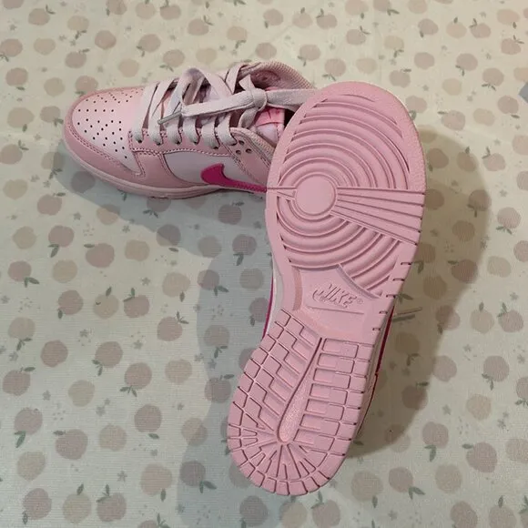 Nike Dunk Low Triple Pink Barbie Sneakers