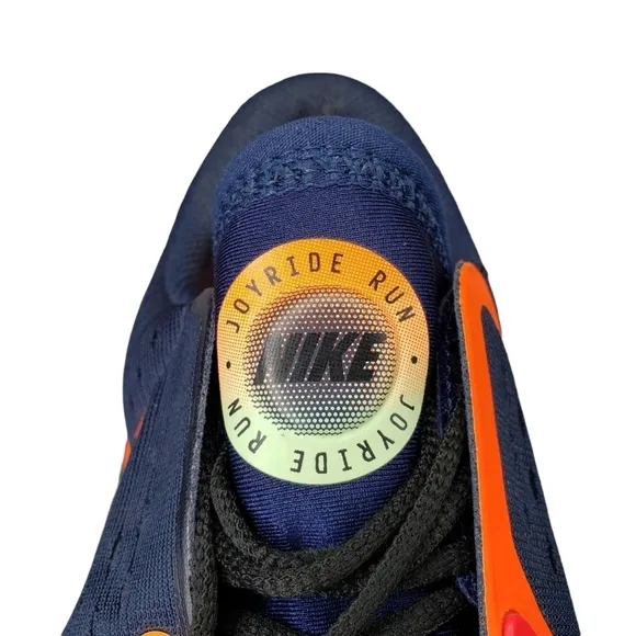 Nike | Joyride Dua Run Midnight Navy Blue Orange Men's Sneakers 10.5