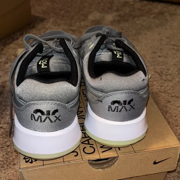 Nike Kids Air Max Sneakers - Grey and Green