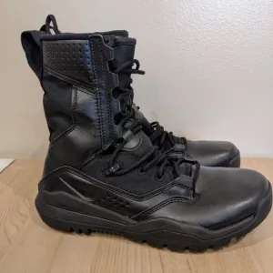 Nike MENS 6 WOMENS 7.5 SFB Field 2 8&quot; Military Combat Boots Black AO7507-001