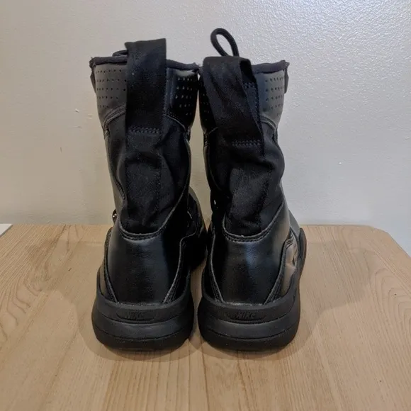 Nike MENS 6 WOMENS 7.5 SFB Field 2 8&quot; Military Combat Boots Black AO7507-001