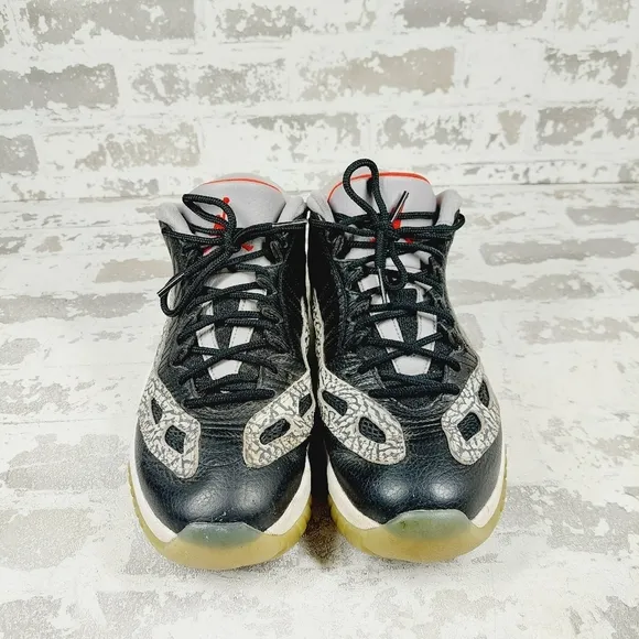 Nike Men's Air Jordan 11 Retro Low IE 'Black Cement' Athleisure Sneakers O352