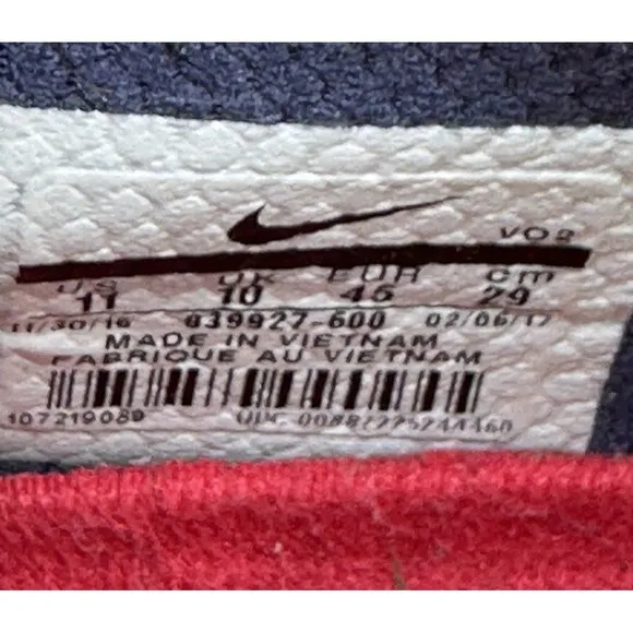 Nike Metcon 3 Freedom Men’s Size 11 Gum Sole Red White Blue Trainers Sneakers