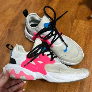 Nike Presto React White Blue and pink