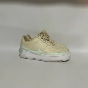 Nike Women Air Force 1 Beige Sneakers