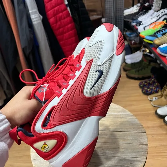 Nike Zoom 2K Off White University Red Mens Size 9.5
