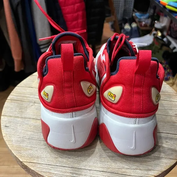 Nike Zoom 2K Off White University Red Mens Size 9.5
