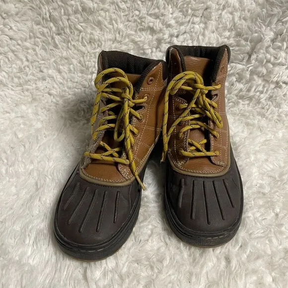 Nike Woodside ACG All Weather Kids Boots Tan / British 415079-200. Size 2Y