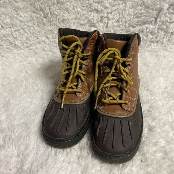 Nike Woodside ACG All Weather Kids Boots Tan / British 415079-200. Size 2Y