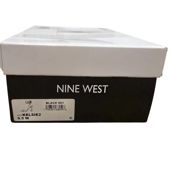 Nine West Kelsie Ankle Wrap Heeled Dress Sandals New Size 9.5