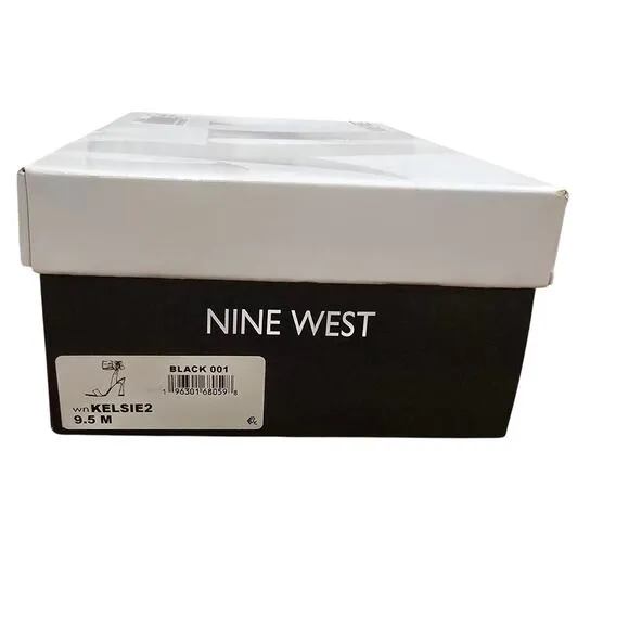 Nine West Kelsie Ankle Wrap Heeled Dress Sandals New Size 9.5