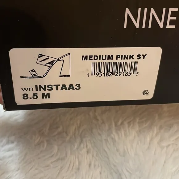 Nine West Woman Sandals with transparent strap
