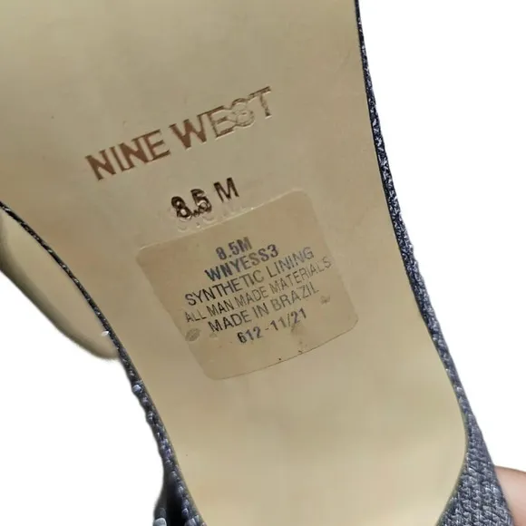 Nine West Yess Women's Ankle Strap Dress Sandals NIB