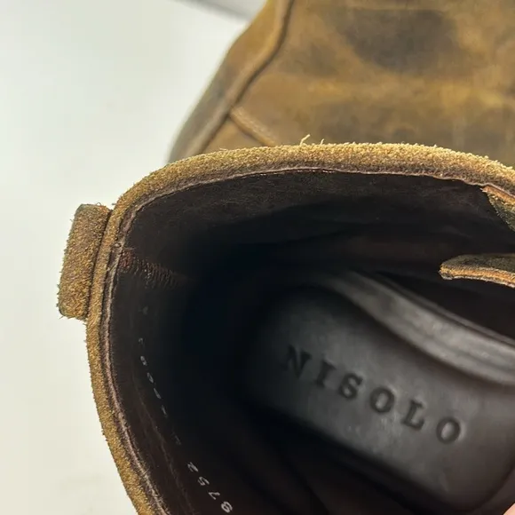 Nisolo All-Weather Mateo Boots Size 12