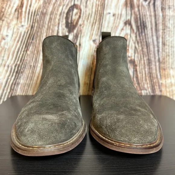 Nordstrom Men’s Shop Suede Chelsea Boots Mens Sz 7M