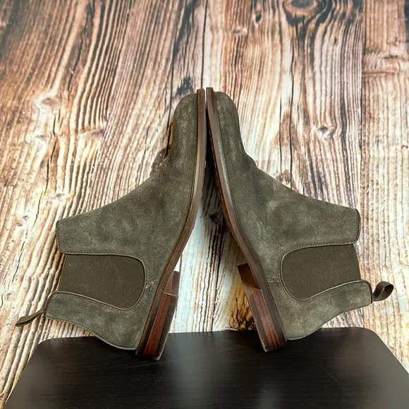 Nordstrom Men’s Shop Suede Chelsea Boots Mens Sz 7M