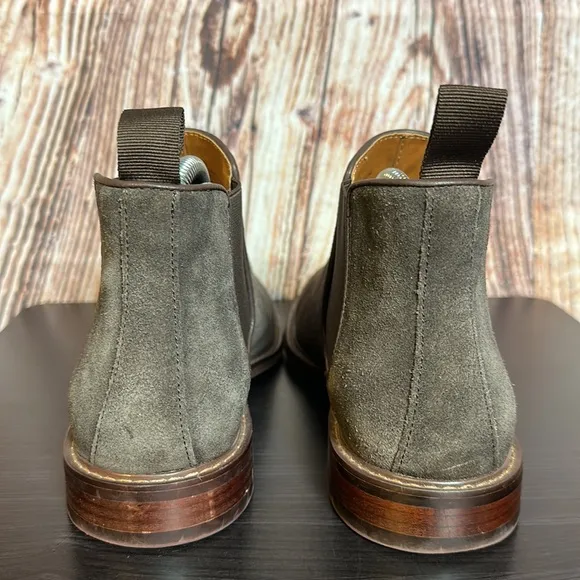 Nordstrom Men’s Shop Suede Chelsea Boots Mens Sz 7M