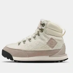 North Face Back-to-Berkeley IV High Pile Sherpa Boots Grey/White Women’s 10.5