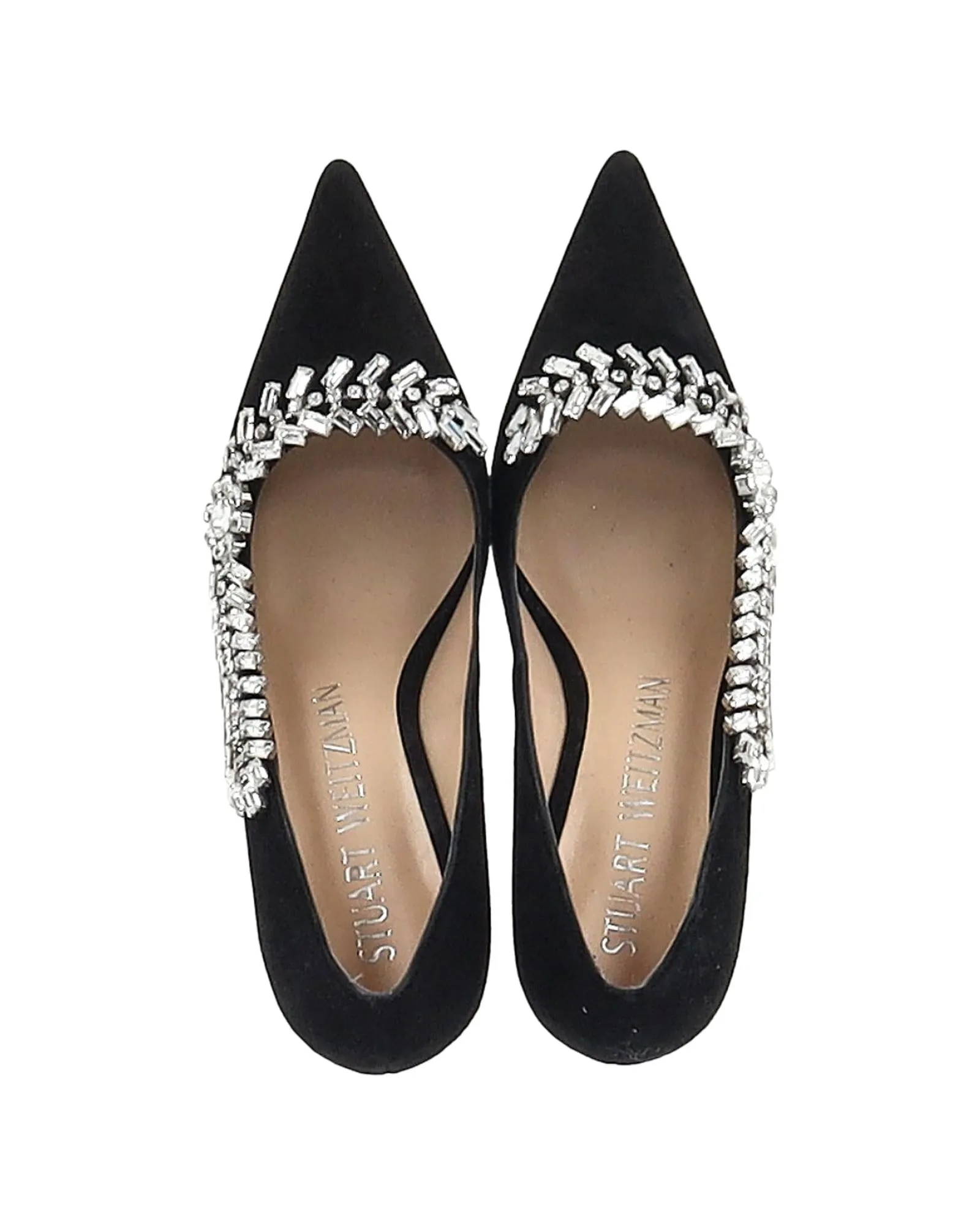 NudistSong Jewel Buckle Pump