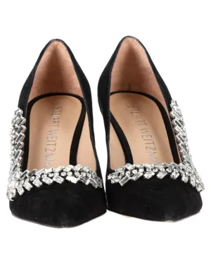 NudistSong Jewel Buckle Pump
