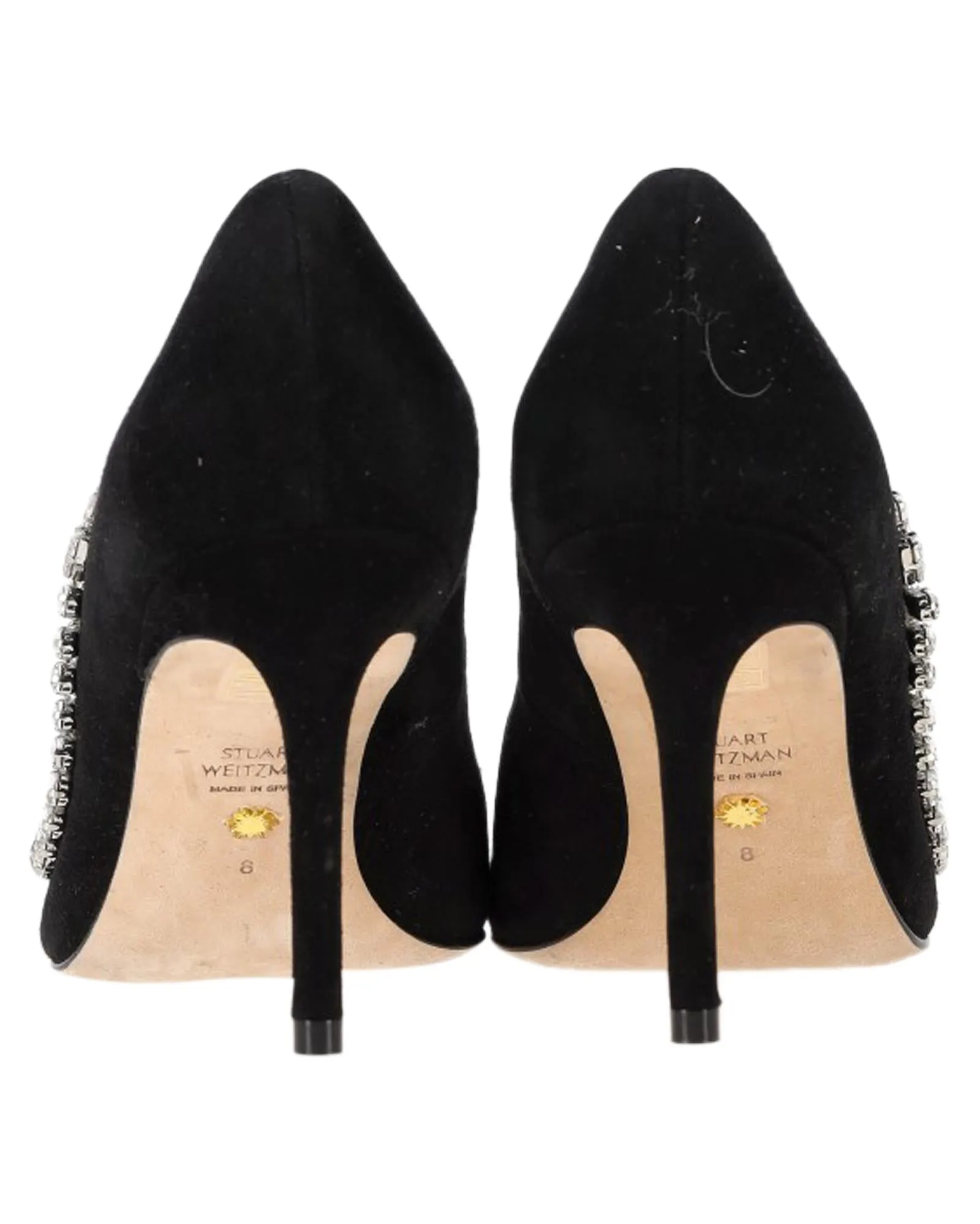 NudistSong Jewel Buckle Pump