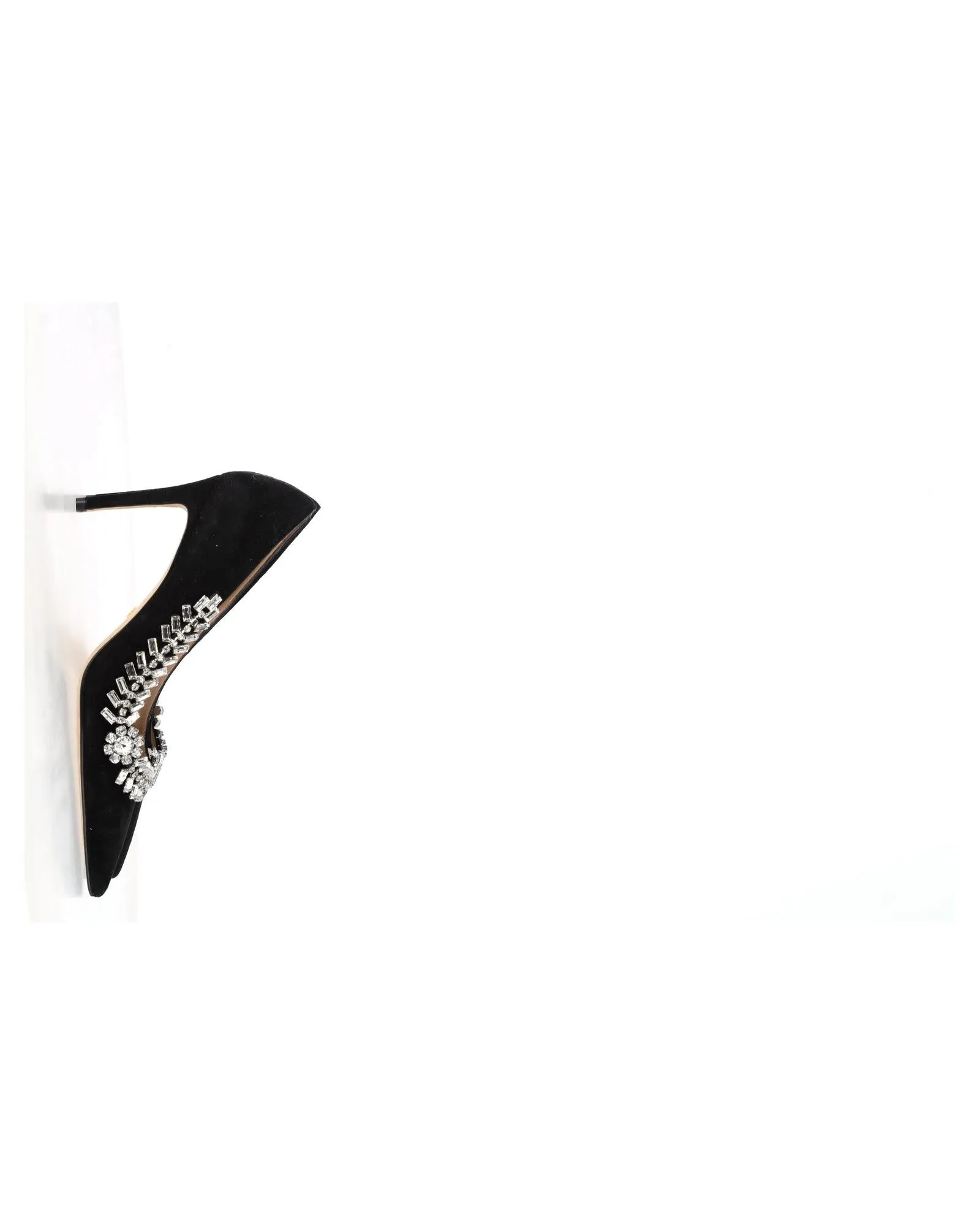 NudistSong Jewel Buckle Pump