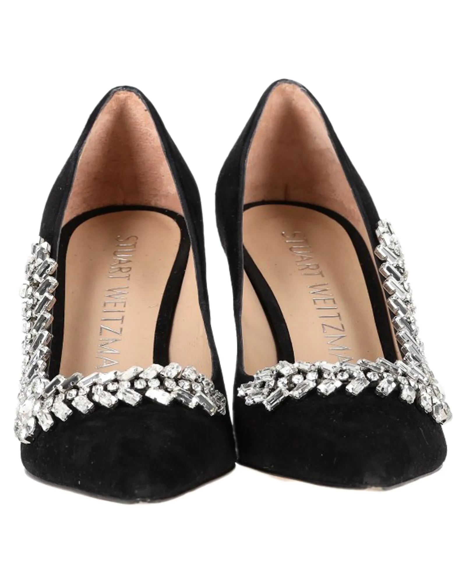 NudistSong Jewel Buckle Pump