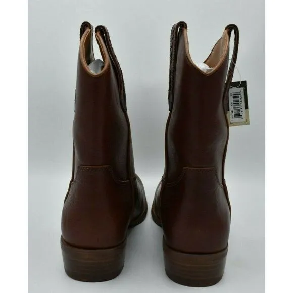 NWB Dingo Mens Size 11.5 D Brandy 9&quot; Lefty Pull On Leather Western Boots DI 212