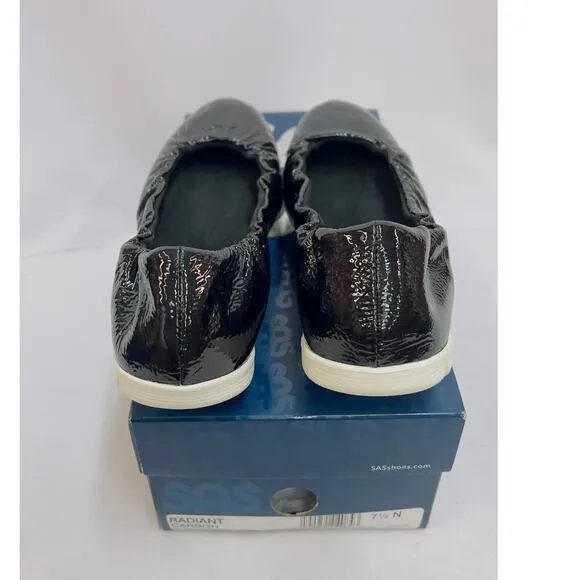 NWB! SAS Women's Radiant Loafers Carbon 7.5 N - Narrow (AA)