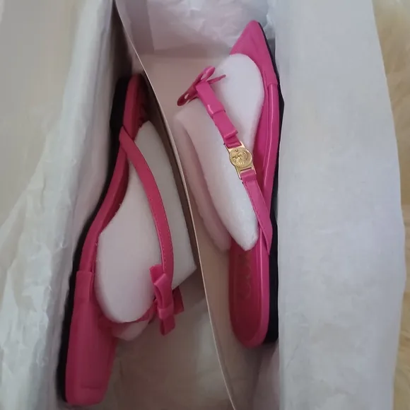 NWB, VERSACE JEANS COUTUREPink Millie Sandals