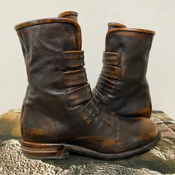NWOB AS98 Calvados Brush Off Traver Boots Size 39