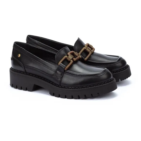 NWOB AVILESPlatform Leather Loafers Size 36