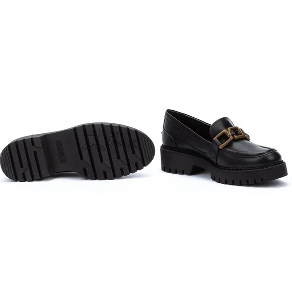 NWOB AVILESPlatform Leather Loafers Size 36