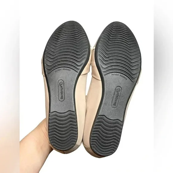 NWOB BareTraps | Hidden Heel Mitsy Flats Slip On Flats Posture Beige