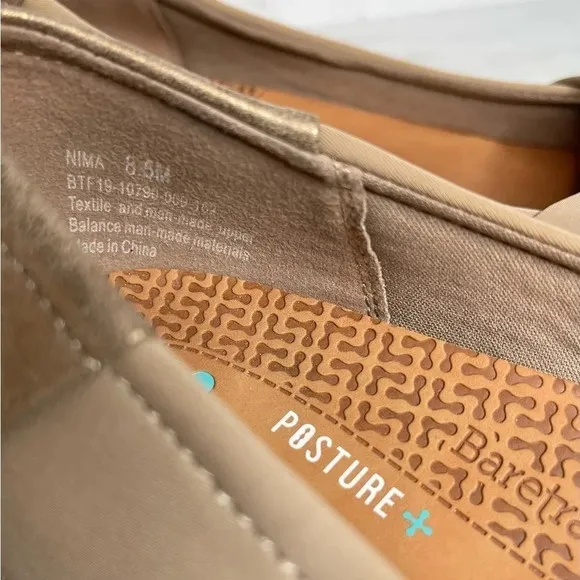NWOB BareTraps | Hidden Heel Mitsy Flats Slip On Flats Posture Beige